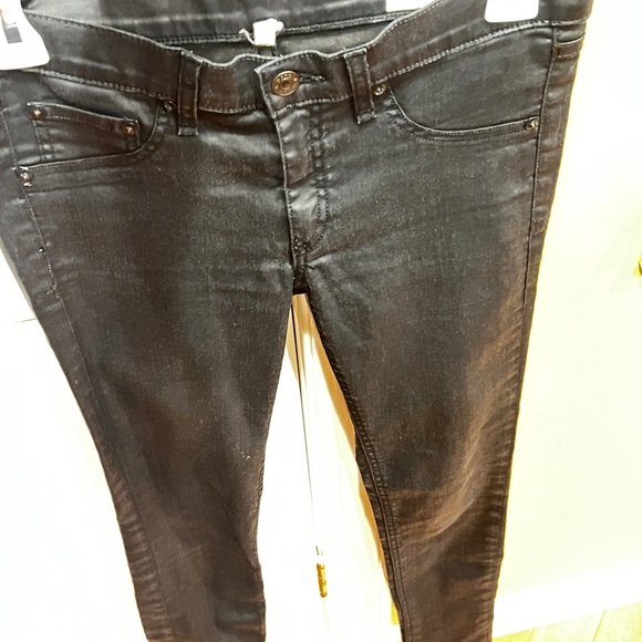 RAG & BONE~ Black Women Stretchy Jeggings/Leggings - Picture 8 of 10